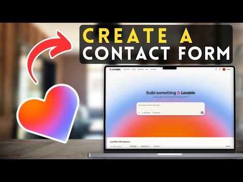 How to Add a Contact Form in Lovable | Lovable Tutorial (2025)