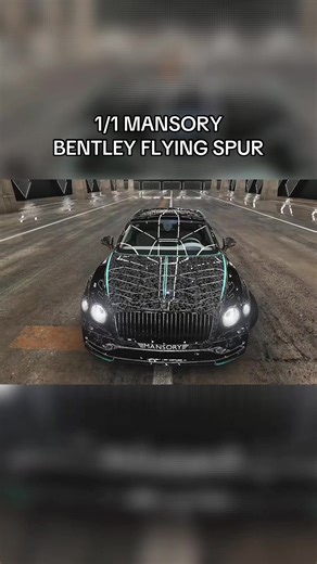 1/1 Tiffany Blue on a Bentley Mansory 👍🏼🔥⚫️🔵🔵🔥#bentley #custom #mansory #forzahorizon5 #fyp