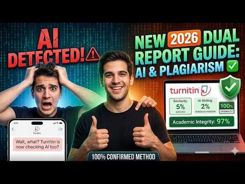 How to Check AI and Plagiarism Report in Turnitin 2026 | Full Guide