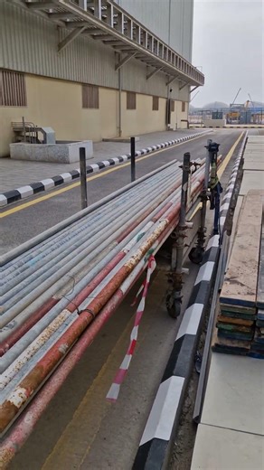 Preparation of Scaffolding materials for Erection Scaffolding #constructionsite