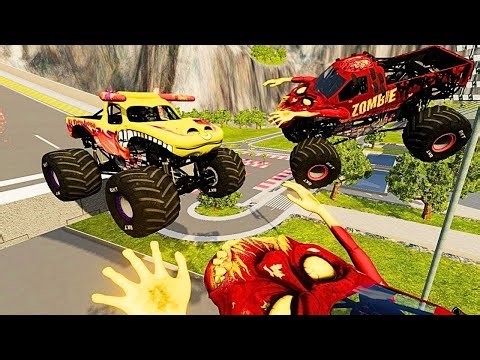 😱 Terrifying Zombie Chase at Monster Jam Showdown