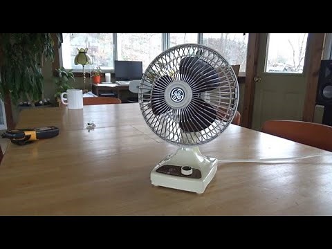 General Electric PF-6 2-Speed Desk Fan