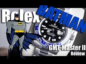 Rolex GMT-Master II BATMAN Review