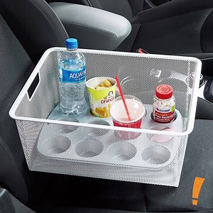 340K views · 1.3K reactions | Long road trip this summer? Turn a muffin tin into extra cupholders for everyone in the car!  | Big Lots | Facebook