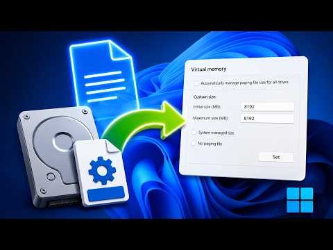 How to Set Up a Custom Page File in Windows 11