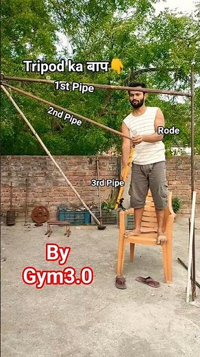 DIY Cinematic Shots: 360° Rotating Jib on My Rooftop🔥 #jibcrane