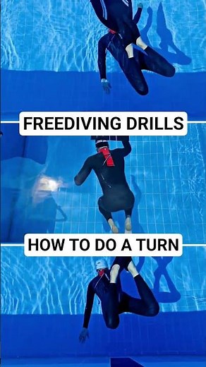 Learn how to a turn in Freediving | Dynamic Apnea Training
