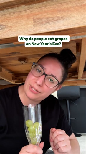 Why Eating Grapes Under The Table on New Year's Eve?