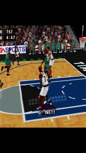 Kevin Garnett in NBA Live 99