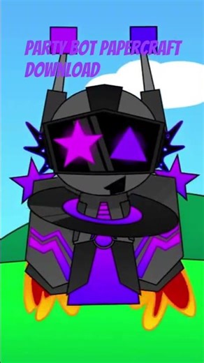 party bot papercraft download