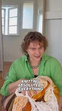 Knitting an environmentally conscious collection 🫶