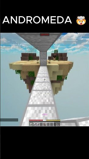 Impossible Andromeda Bridge in Minecraft! 😱🔥