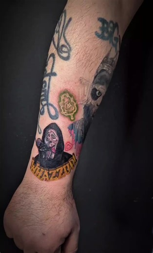 Scream Tattoo: A Visual Expression of Emotion