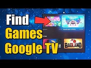 How to Find Games on Google Play store on Google TV (Best Method)