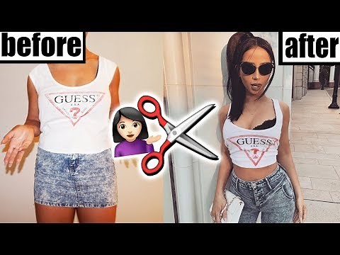 HOW TO MAKE OLD CLOTHES LOOK NEW AGAIN!