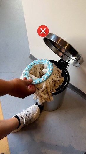 607K views · 1.2K reactions | Mop recycling hack | Genius Inventions | Facebook