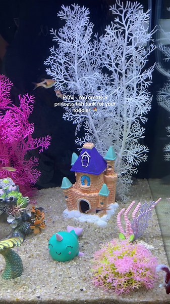 Cómo hacer una pecera de princesa para niños