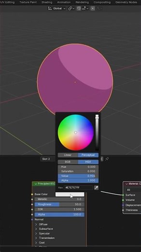 Outline in Blender Anime, Toon Style #blender #blendergameengine #animeart