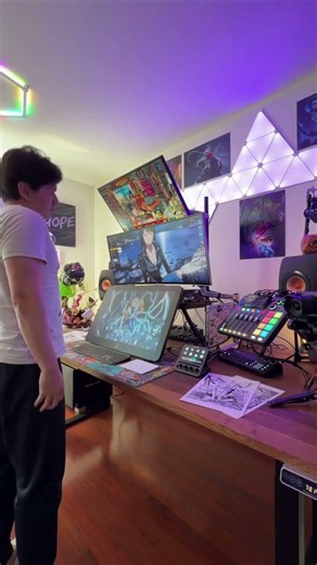 😮 Dream drawing setup 😮 Pick your free gear from our lineup! 👀 IG Artist: @esquissewei #xppen