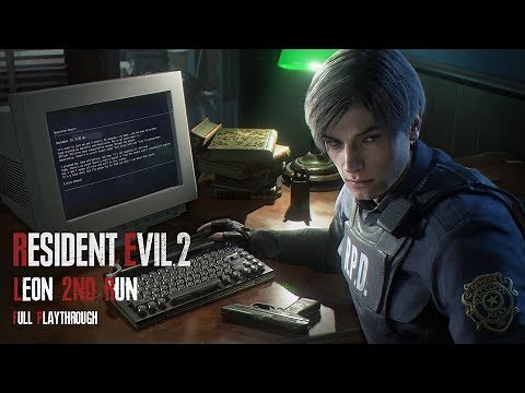 Resident Evil 2 Remake: Leon 2nd run Full Game No Commentary