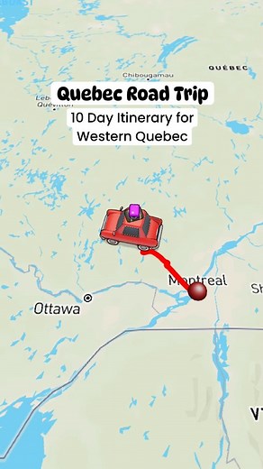 2.6K views · 14 reactions | QUEBEC ROAD TRIP ITINERARY We just...