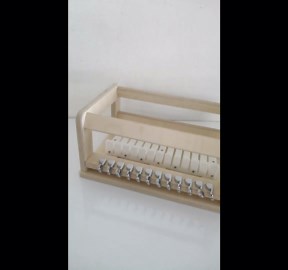 12 Wire Wooden Soap Cutter, Loaf Soap Cutter, Multi Soap Cutter, Color Beige (10 Wires : 1 1/4'' = 31,75mm)