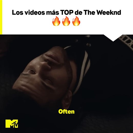 The Weeknd nunca falla con sus videos, aquí van los más top. 🔥 Y justo está nominado a Video del Año en los #VMAs 2025 #MTVMúsica #TheWeeknd | MTVLA