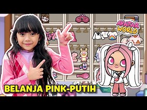 SAMANTHA BELANJA SERBA PINK PUTIH BT21 DI AVATAR WORLD 😍 GAME VIRAL INDONESIA