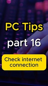 27K views · 333 reactions | Pc tips part 16: Check internet connection #checkinternetconnection #pctips #computertips #computerskilltest #windowssetting | S&S online learning | Facebook