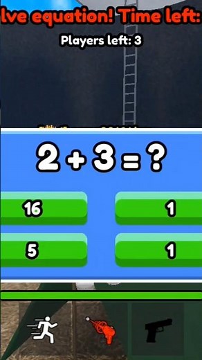 🧠 Math Challenge Time! Solve 2+3 Correctly or You’re Out of the Game Instantly!