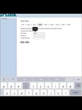 How to setup your D-Link DSL-G2562DG router on ios (ADSL/VDSL line)