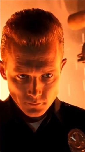 Terminator 2: The Last Judgment (1991)🤖🔥 T-1000 Scene 💀🔫 #shortvideo #funny #terminator #shorts #fyp