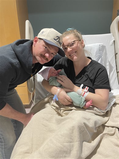 HSHS St. John’s Hospital welcomes first baby born in Springfield during 2026