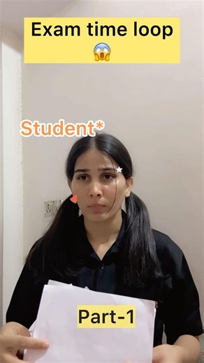 Exam time loop😨 #shorts