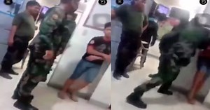 Police Punches Quarantine Violators After They Were Caught Drinking Outside