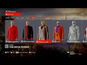 HITMAN 3 all my suits