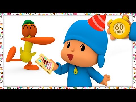 🎂 ¡A celebrar el cumple de Pocoyó! | POCOYO & NINA EPISODIOS COMPLETOS | [ 60 min ] | CARICATURAS