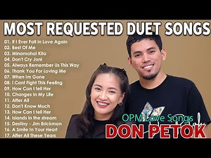 The Numocks Duet cover Nonstop Playlist 2025 -Don Petok duet songs live performance - Opm Love Songs