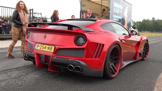 Novitec Ferrari F12 N-Largo S with insane sound