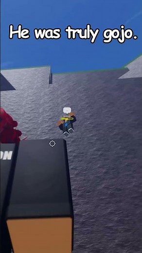 He had the GOJO SCRIPT. #roblox #saitamabattlegrounds #thestongestbattlegrounds #tsb #shorts