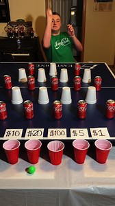5.3K views · 281 reactions | The Coke Family Table game 磻 Kids and family play table game with coca cola cans and ping pong balls. This video was produced by Family Game Night, Network Media, and Benson Bros. (for entertainment purposes only) #games #partygames #familygathering #pop #soda | Family Game Night | Facebook