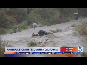 Powerful Christmas Eve storm hits Southern California - KTLA Team Coverage on Dec. 24, 2025.