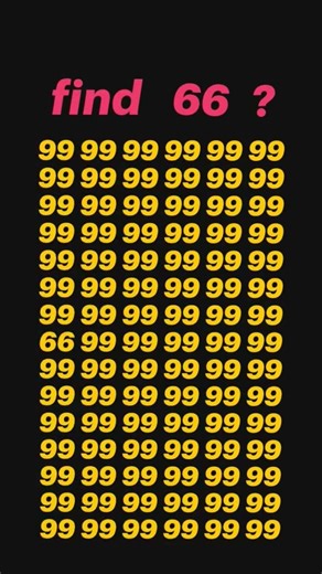 find 66 hidden number बताओ 99 Number 66 कौनसी लाईन हैं। #find #findnow