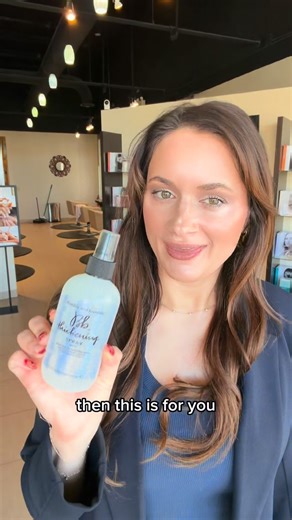Zoi’A Spa & Salon | Janesville WI on Instagram: "Flat hair? Not today ✨ Bumble and bumble Thickening Spray = fuller-looking hair without the heavy, sticky feel. If your hair falls flat fast, this one’s for you. 🎥 Watch to see who it’s for + how we use it Available in-salon at a discount for a limited time 💛 #zoiaspasalon #bumbleandbumble #thickeningspray #finehair #volumeboost #haircarefavorites #janesvillewi @bumbleandbumble"
