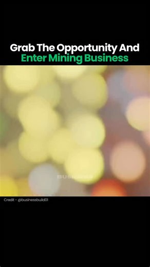 Business Story by DOC on Instagram: "Mining business isn’t about shortcuts it’s about long term vision, compliance, and strong operations. With rising demand for resources, the right strategy, location, and execution can turn mining into a powerful, scalable business opportunity. Those who prepare early benefit the most. Follow @BusinessbyDOC for more real business stories and execution-driven insights. Disclaimer: This content is shared strictly for educational, informational, and awareness pur