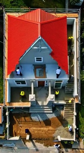 EXTERIOR construction macro. #disney #animation