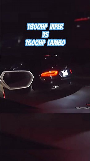 Lambo Driver met a REAL MONSTER! //