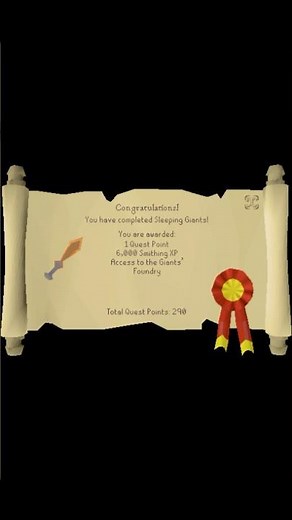 Sleeping Giants (OSRS) [Emi Short Quest Reviews]