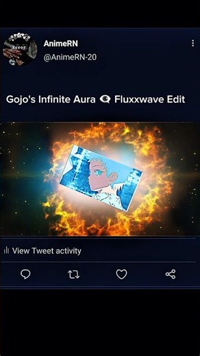 Gojo's Infinite Aura 👁️‍🗨️ Fluxxwave Edit