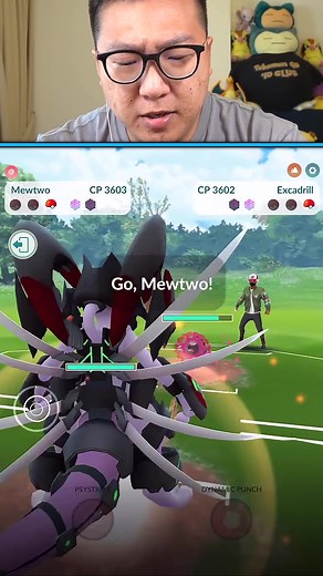Armored Mewtwo Epic Battle in Pokemon GO!
